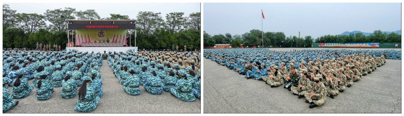 军训基地党支部书记张言群出席典礼